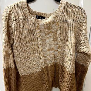 Love by chesley women's crochet sweater